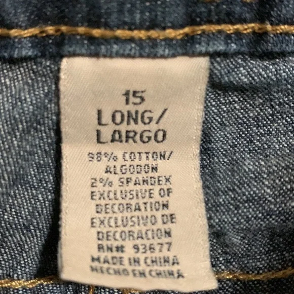 Arizona Jeanco. Favorite Flare jeans sz 15 long - Picture 4 of 11